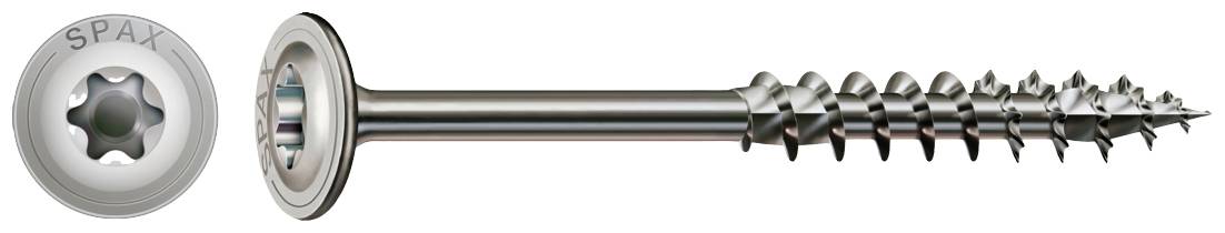 SPAX 0257000801605 Holzschraube 8 mm 160 mm T-STAR plus Edelstahl A2 50 St.