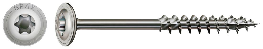 SPAX 0257000802205 Holzschraube 8mm 220mm T-STAR plus Edelstahl A2 50St.