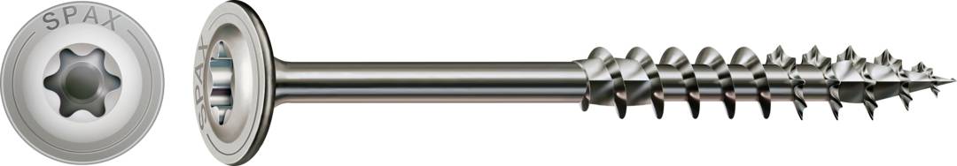 SPAX 0257000802605 Holzschraube 8 mm 260 mm T-STAR plus Edelstahl A2 50 St.