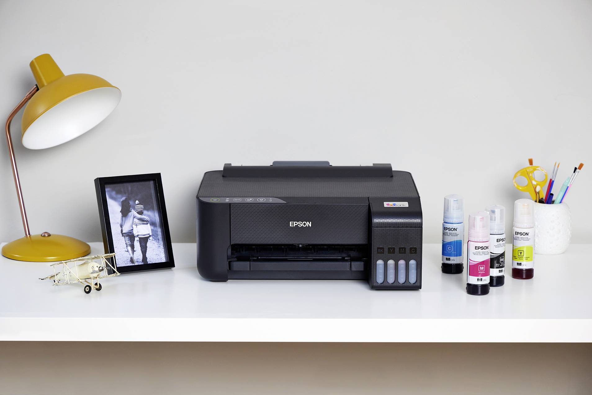 Epson EcoTank ET-1810 Drucker Tintenstrahl Farbe A4 Duplex, Tintentank-System, USB, WLAN
