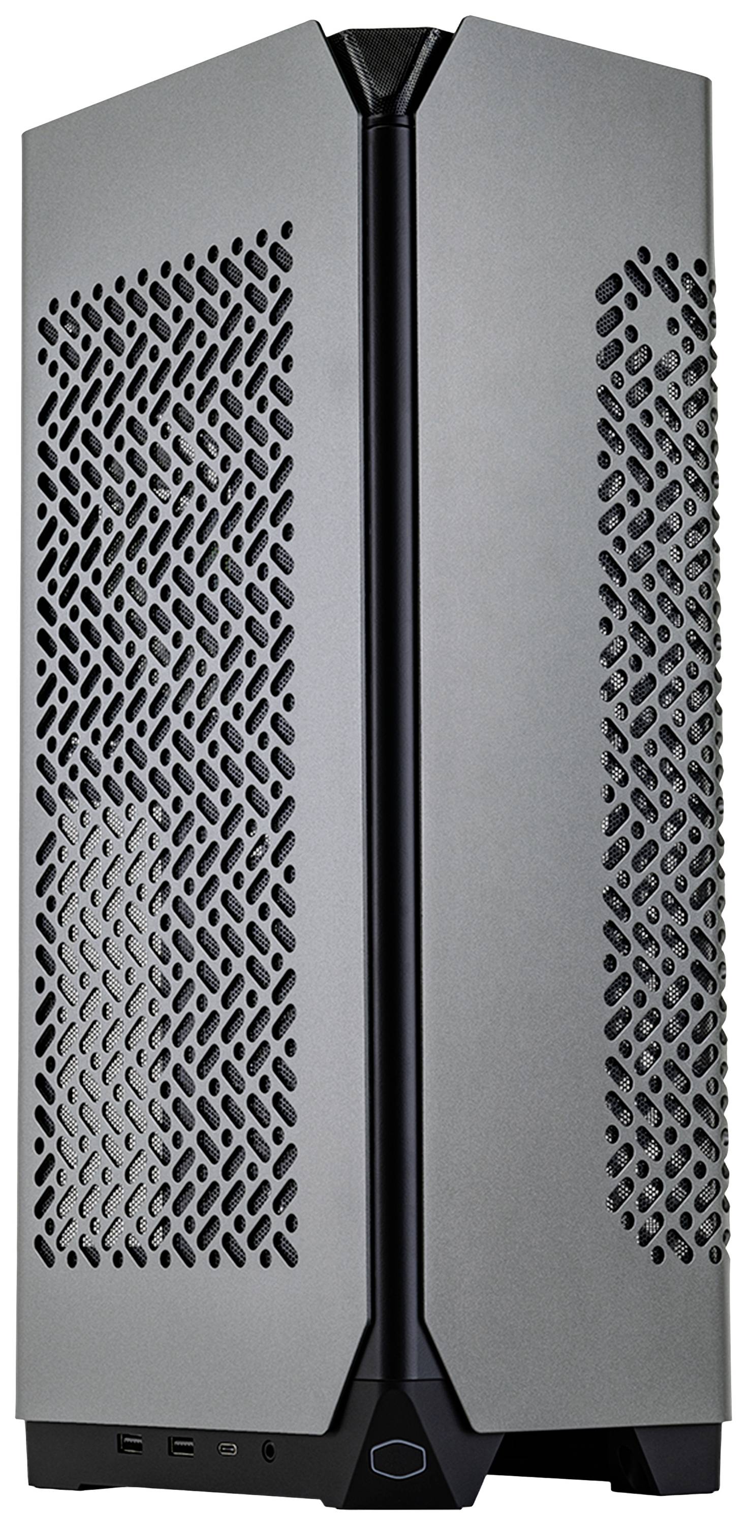 Cooler Master Ncore 100 MAX Dark Grey Midi-Tower PC-Gehäuse Grau Integriertes Netzteil, Staubfilter