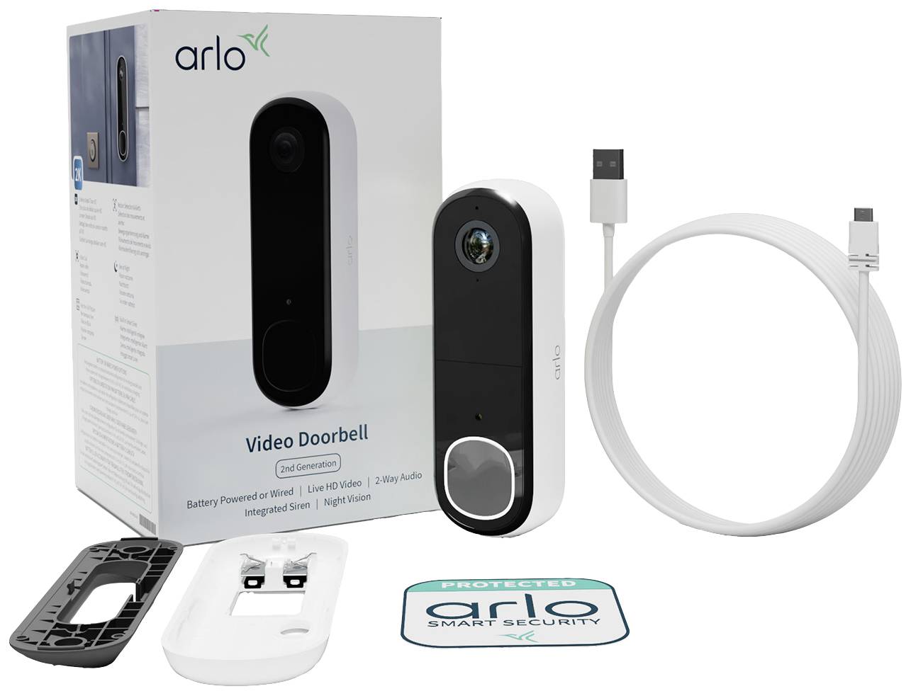 ARLO AVD3001-100EUS Funkklingel Sender mit USB-Anschluss