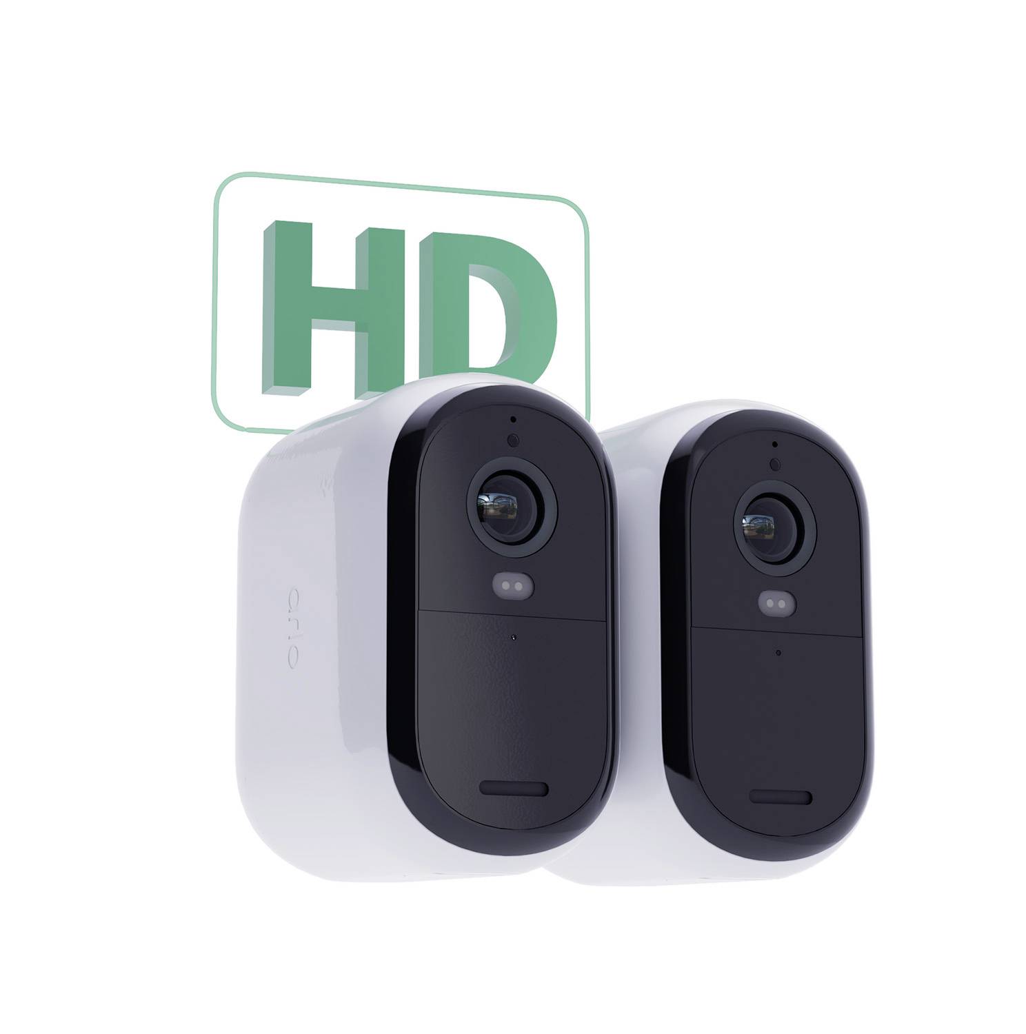 ARLO ESSENTIAL2 XL FHD OUTDOOR CAMERA 2-PACK VMC2252-100EUS WLAN IP-Überwachungskamera-Set mit 2 Kameras 1920 x 1080 Pixel
