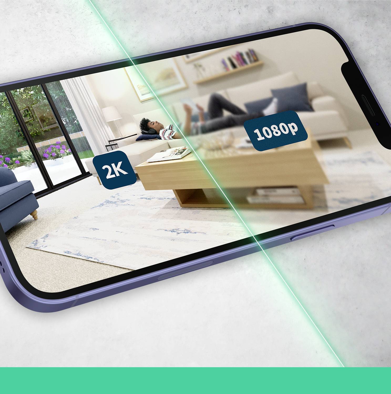 ARLO ESSENTIAL2 2K INDOOR CAMERA 2-PACK VMC3260-100EUS WLAN IP-Überwachungskamera-Set mit 2 Kameras 2688 x 1520 Pixel