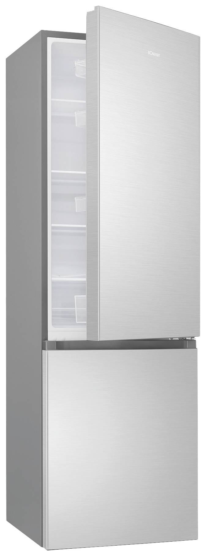 Bomann KG 7353 ix Kühl-Gefrier-Kombination EEK: C (A - G) 268 l Edelstahl
