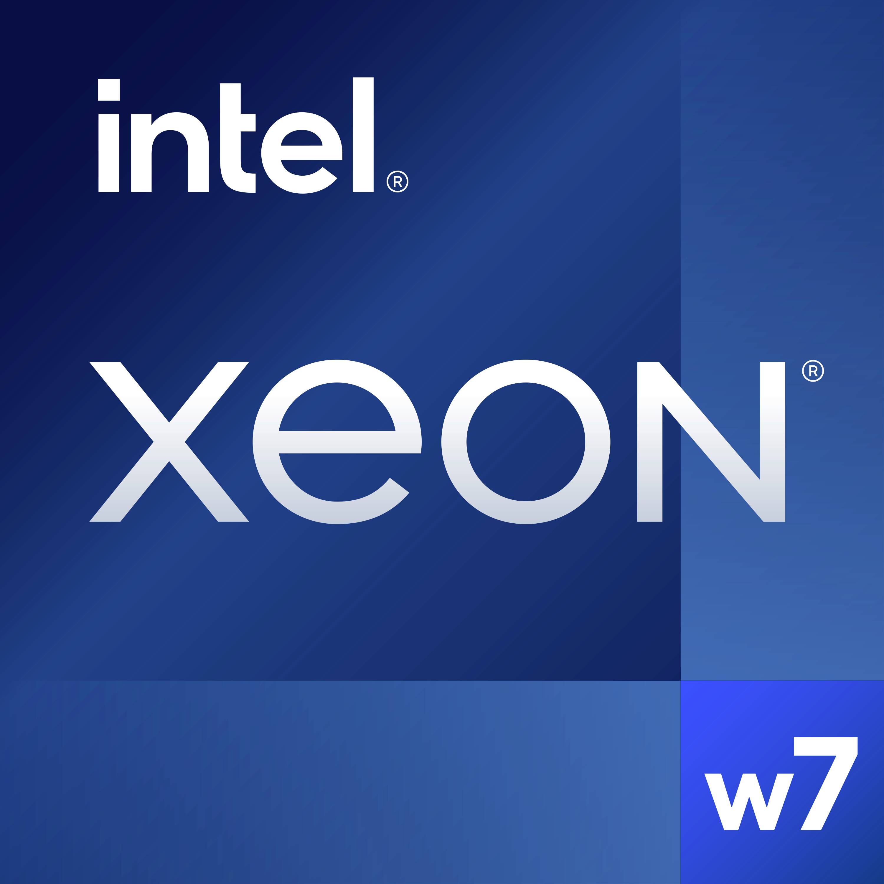 Intel® Xeon® W w7-2495X 24 x 2.5 GHz 24-Core Prozessor (CPU) Tray Sockel (PC): Intel® 4677