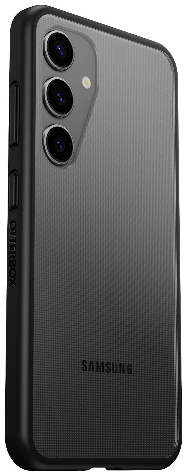 Otterbox React Backcover Samsung Galaxy S24 Transparent, Schwarz Induktives Laden, Stoßfest 77-94657