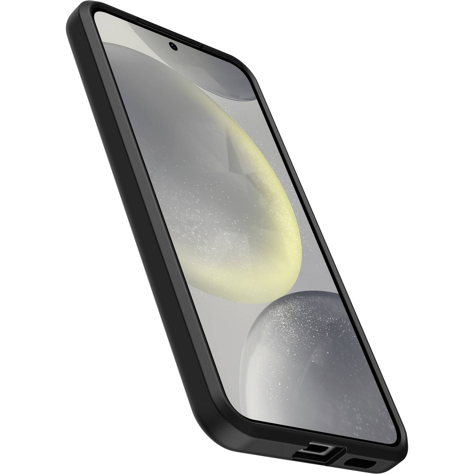 Otterbox React Backcover Samsung Galaxy S24 Transparent, Schwarz Induktives Laden, Stoßfest