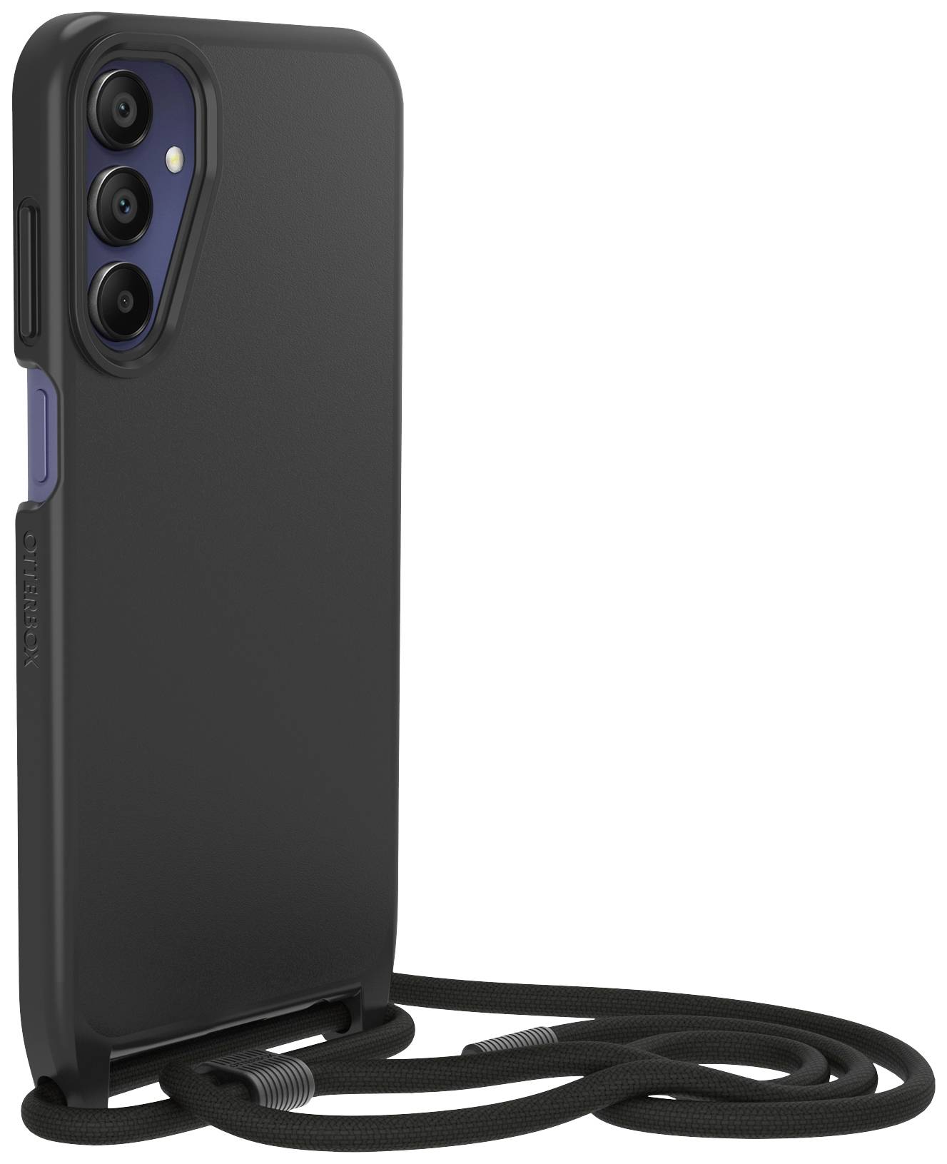 Otterbox React Necklace Smartphone-Kette Samsung Galaxy A15 5G Schwarz Stoßfest 77-95204