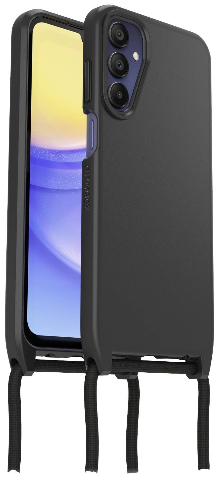 Otterbox React Necklace Smartphone-Kette Samsung Galaxy A15 5G Schwarz Stoßfest 77-95204