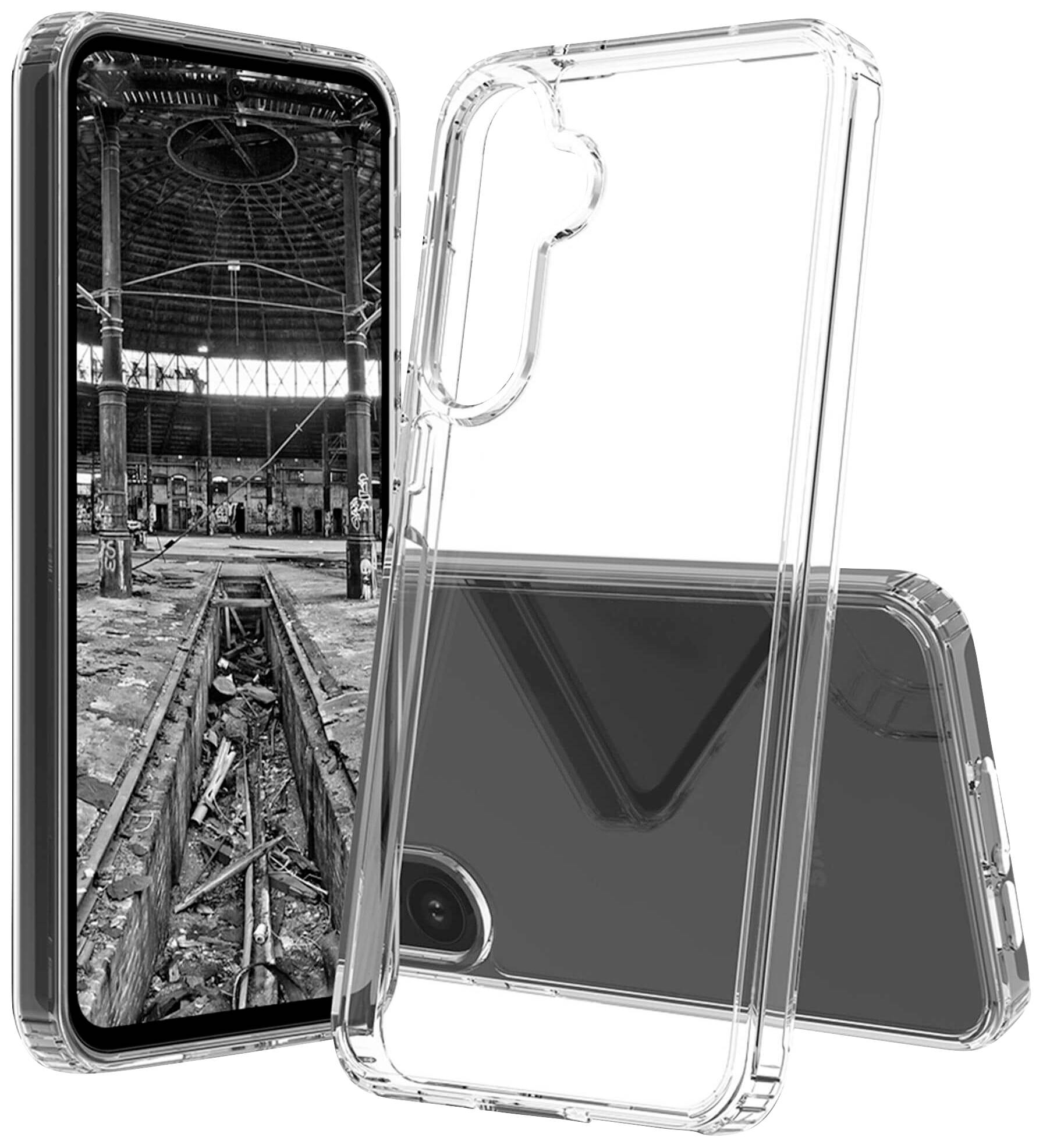 JT Berlin Pankow Clear Backcover Samsung Galaxy A55 5G Transparent Stoßfest 11052