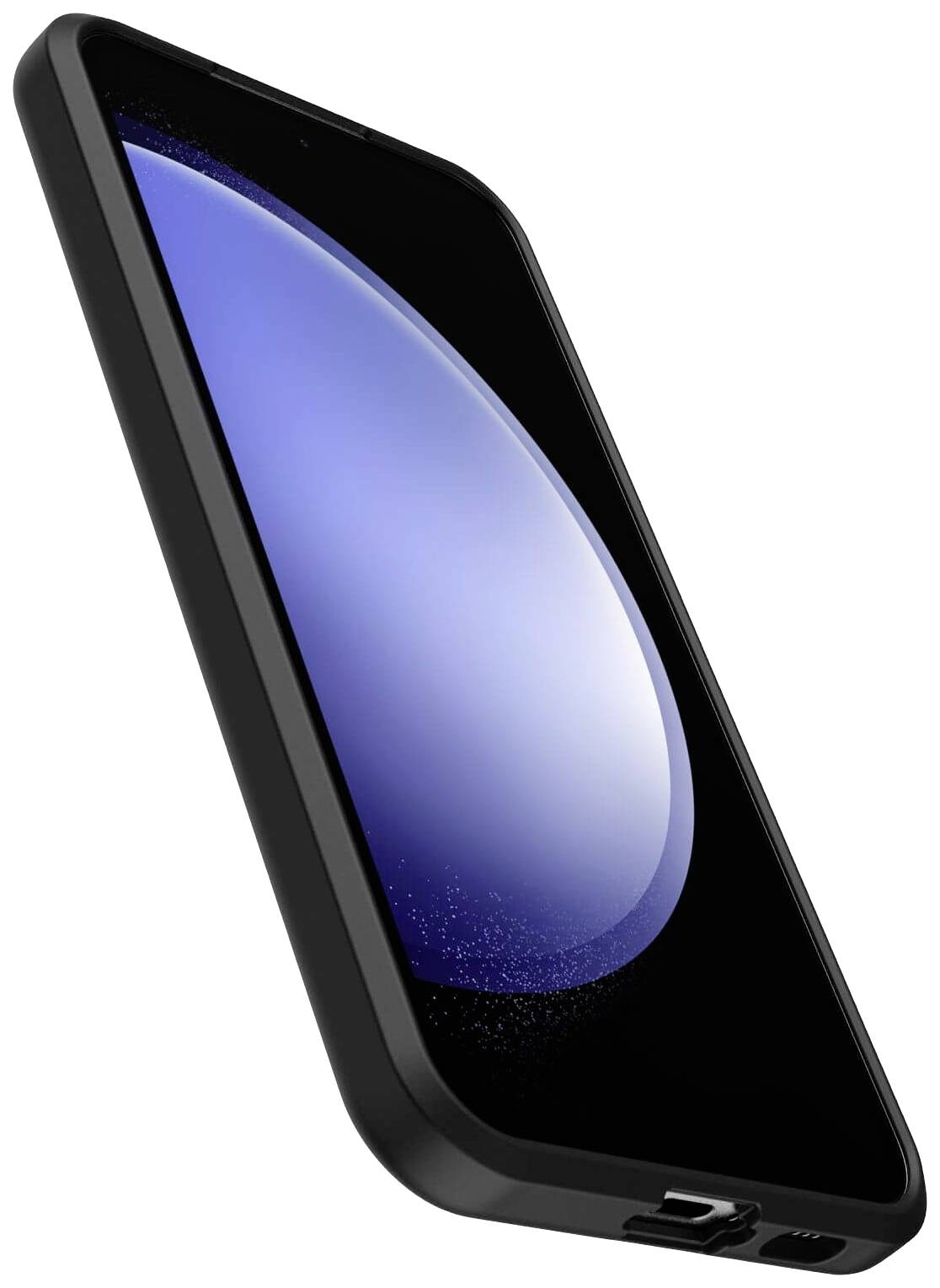 Otterbox React Series Case Backcover Samsung Galaxy S23 FE Schwarz Stoßfest, Induktives Laden 77-94253