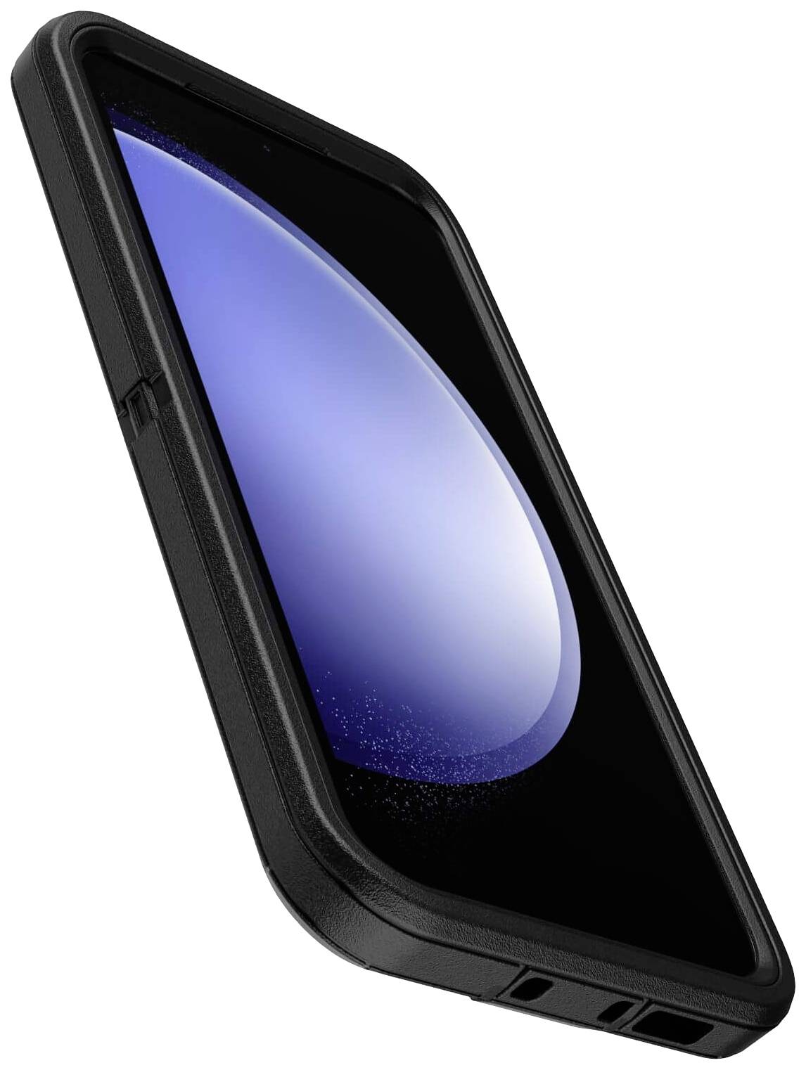 Otterbox Defender Series Case Backcover Samsung Galaxy S23 FE Schwarz Stoßfest, Standfunktion, Induktives Laden 77-94283