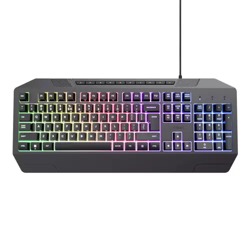 Trust GXT791 Kabelgebunden Gaming-Tastatur, Maus-Set Beleuchtet Deutsch, QWERTZ Schwarz Trust GXT791 Kabelgebunden Gaming-Tastatur, Maus-Set Beleuchtet Deutsch, QWERTZ Schwarz