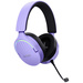 Trust GXT491P FAYZO Gaming Over Ear Headset Bluetooth® Virtual Surround Lila Surround-Sound, Mikrof