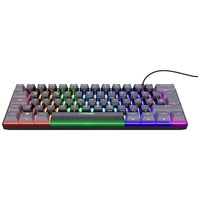 Trust GXT867 ACIRA Mini Kabelgebunden Gaming-Tastatur Deutsch, QWERTZ Schwarz Beleuchtet Trust GXT867 ACIRA Mini Kabelgebunden Gaming-Tastatur Deutsch, QWERTZ Schwarz Beleuchtet