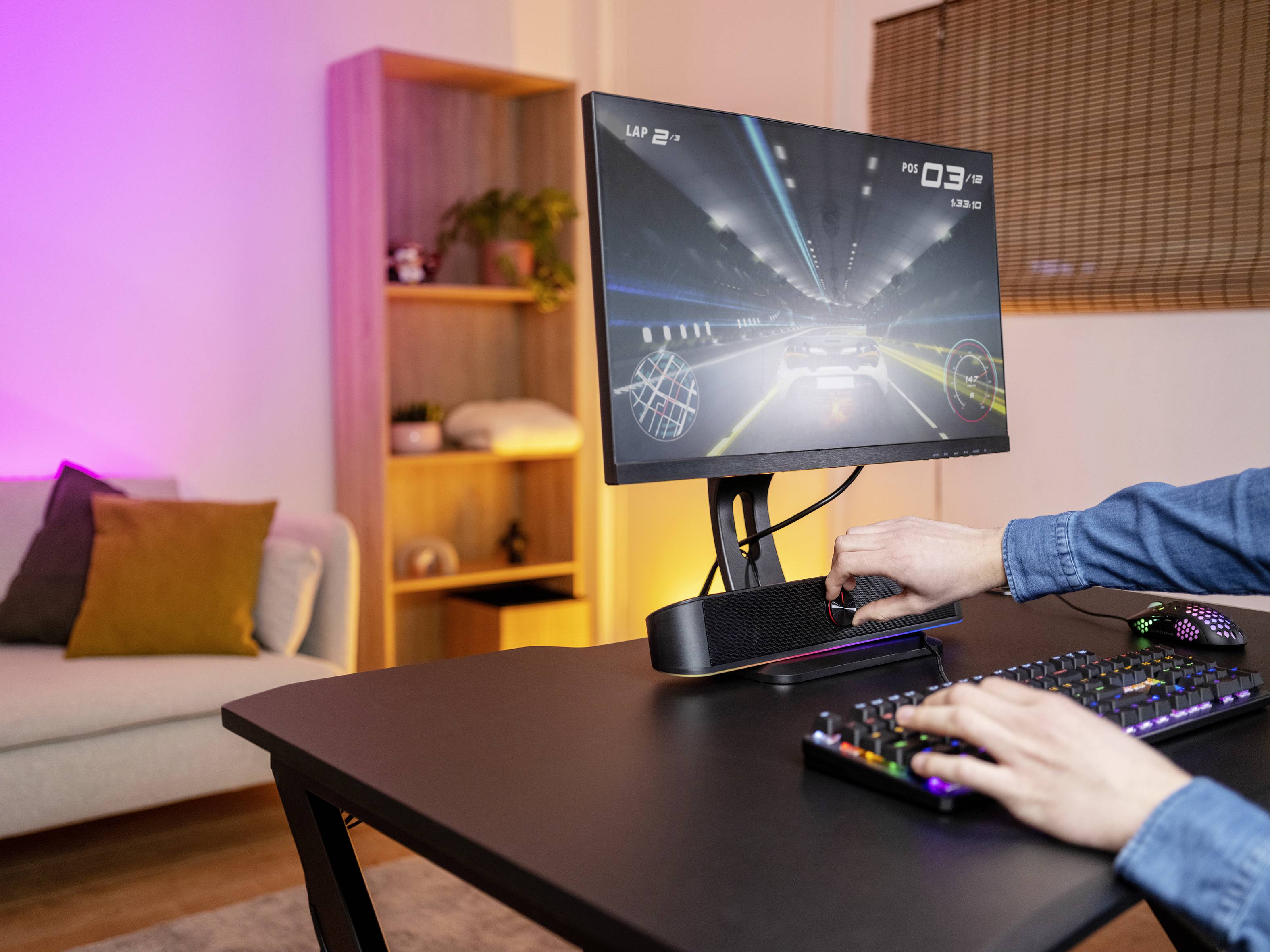 Trust GXT 619 Thorne PC-Lautsprecher USB 6W Schwarz