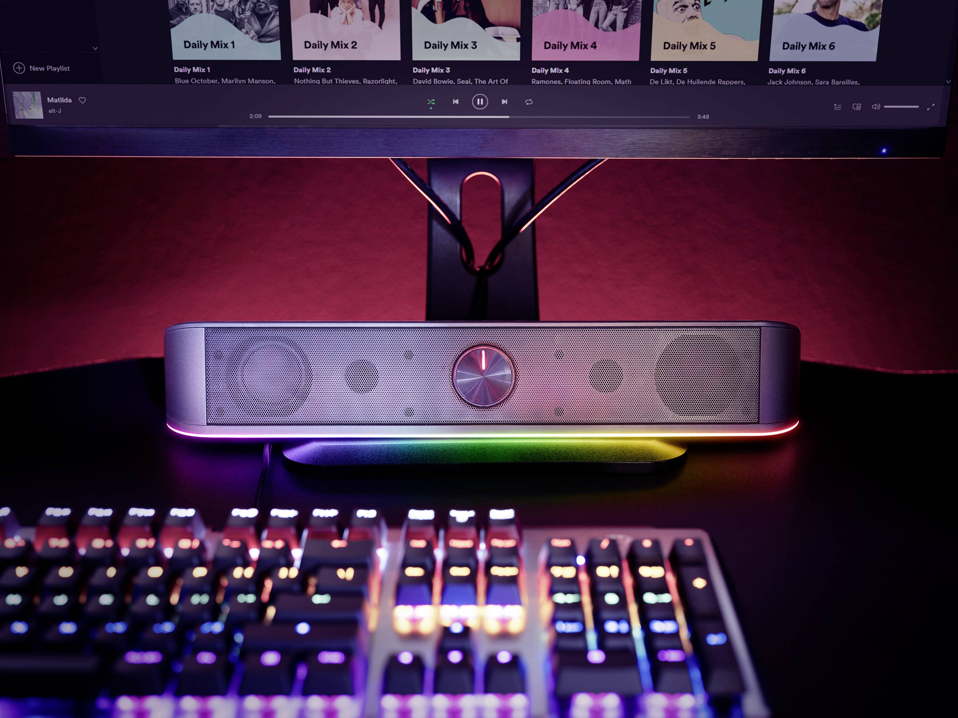 Trust GXT 619 Thorne PC-Lautsprecher USB 6W Schwarz