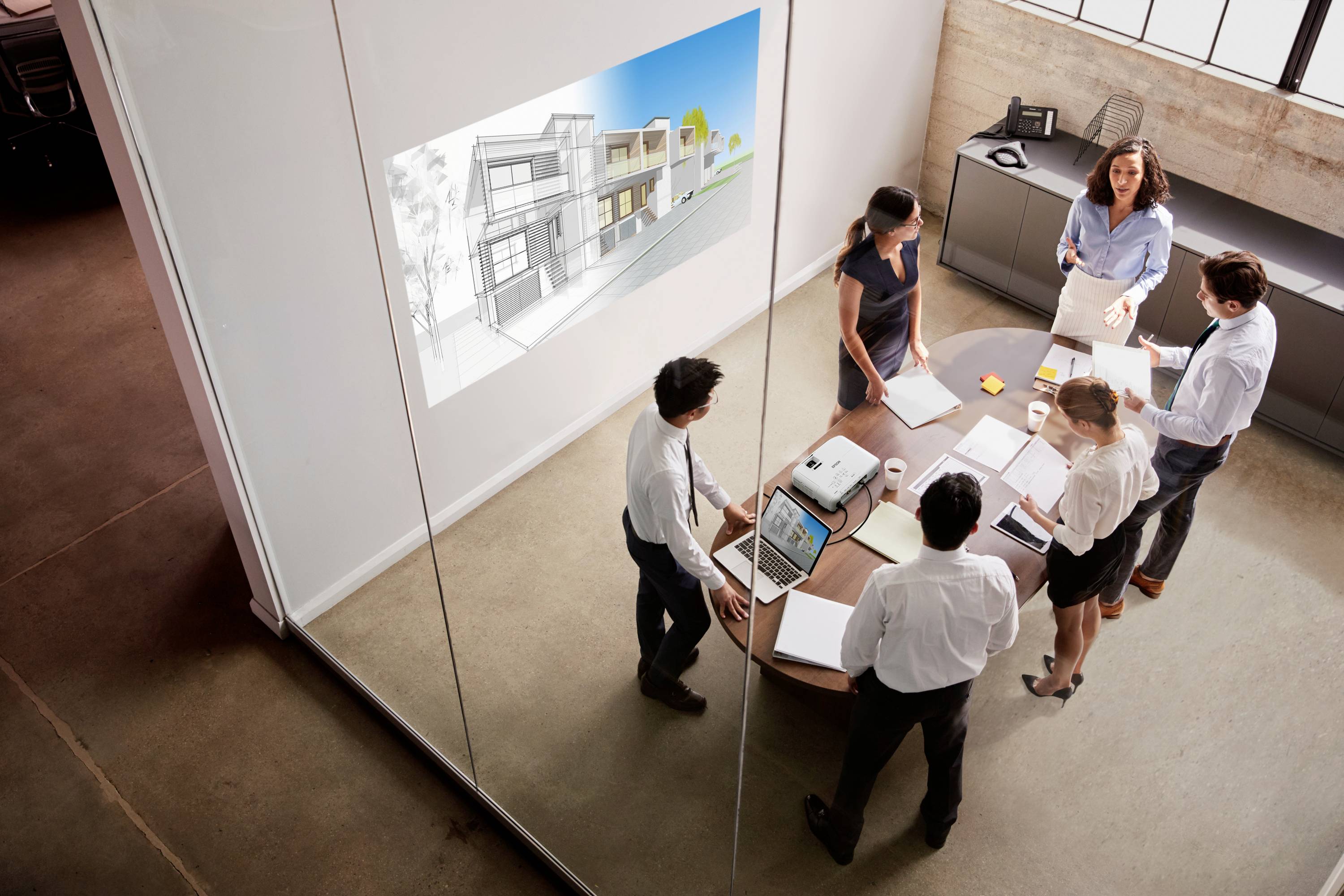 Epson Beamer EB-X49 3LCD 3600 ANSI-Lumen 1024 x 768 XGA 2 VGA Eingänge, automatische Trapezkorrektur, Integrierter Lautsprecher