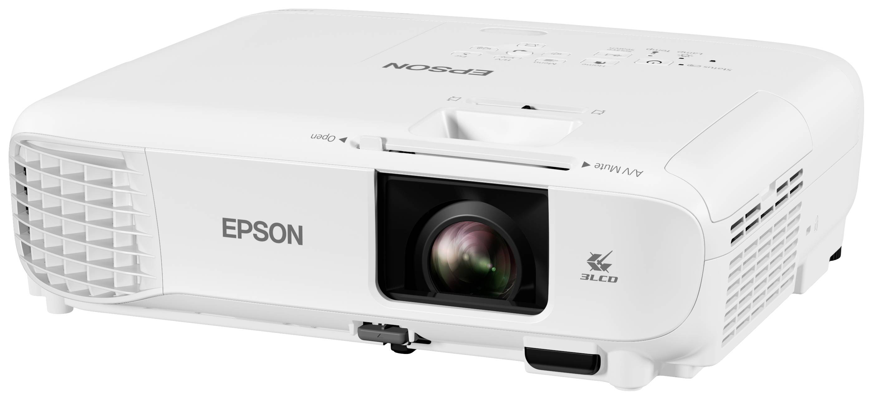 Epson Beamer EB-X49 3LCD 3600 ANSI-Lumen 1024 x 768 XGA 2 VGA Eingänge, automatische Trapezkorrektur, Integrierter Lautsprecher