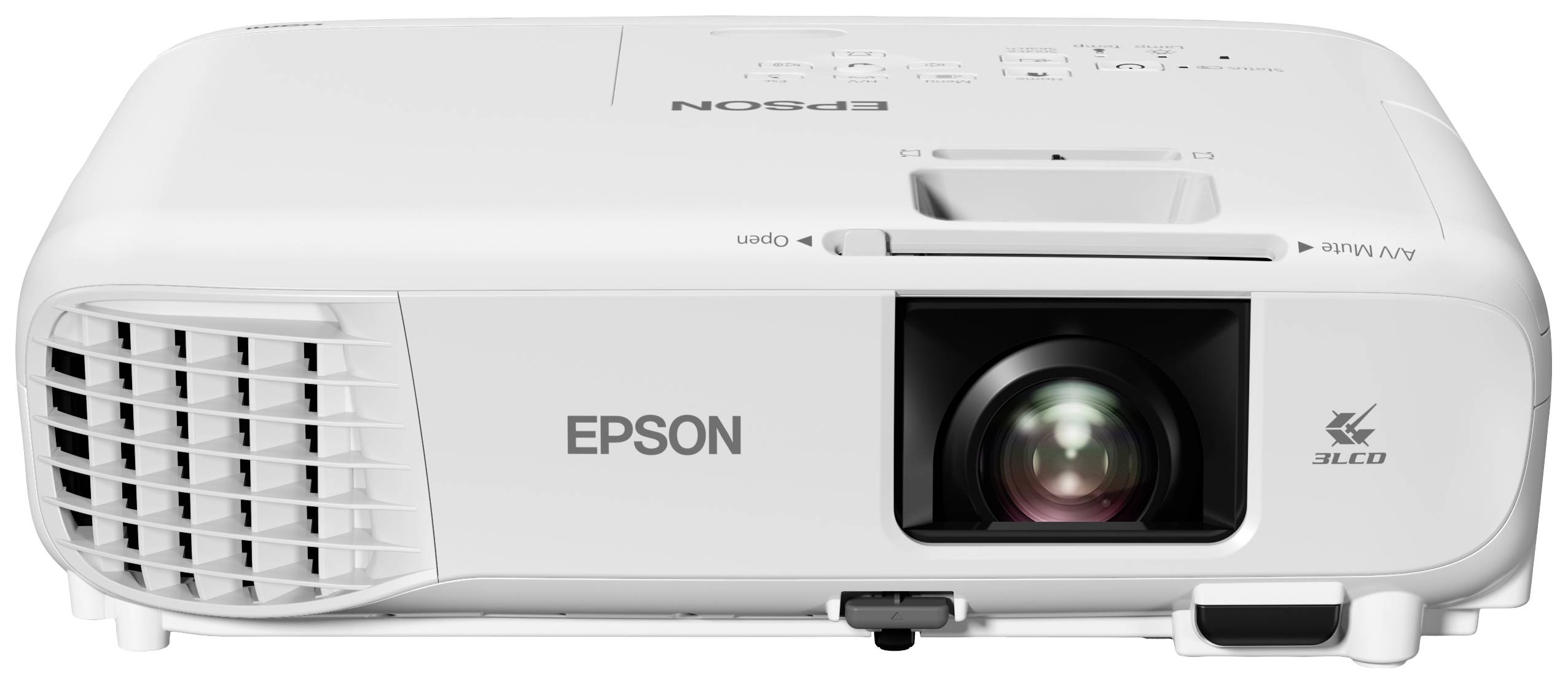 Epson Beamer EB-X49 3LCD 3600 ANSI-Lumen 1024 x 768 XGA 2 VGA Eingänge, automatische Trapezkorrektur, Integrierter Lautsprecher