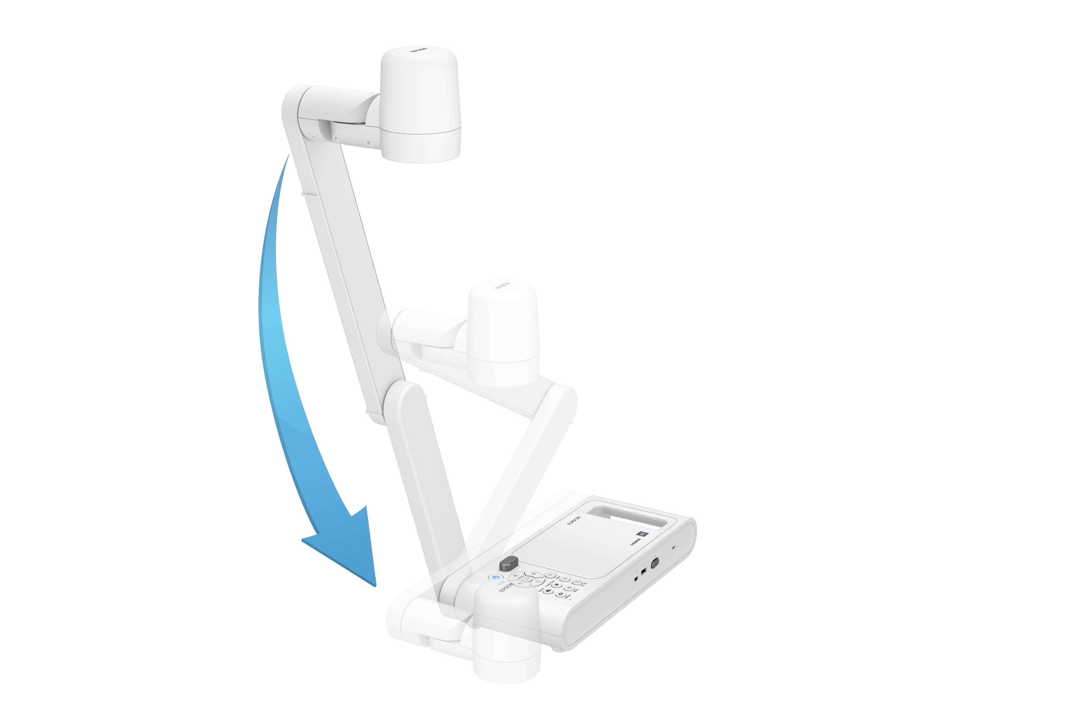 Epson ELPDC30 Dokumentenkamera 13 Megapixel A3 4096 x 2160 Pixel HDMI® Ausgang, HDMI® Eingang, Mini-USB B (USB 2.0), SD, USB-A