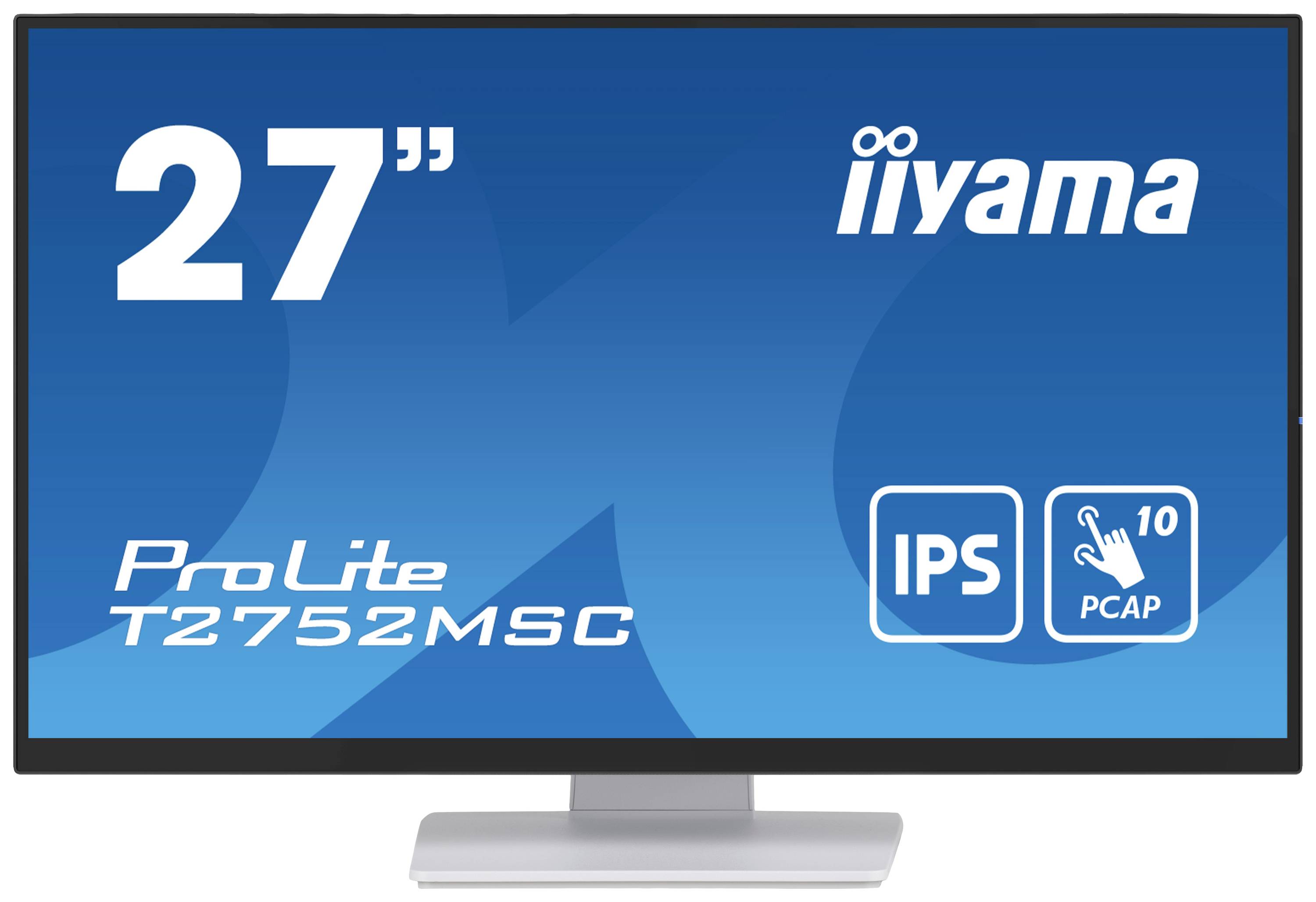 Iiyama ProLite T2752MSC-W1 Touchscreen-Monitor EEK: E (A - G) 68.6 cm (27 Zoll) 1920 x 1080 Pixel 1