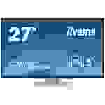 Iiyama ProLite T2752MSC-W1 Touchscreen-Monitor EEK: E (A - G) 68.6 cm (27 Zoll) 1920 x 1080 Pixel 16:9 5 ms HDMI®, DisplayPort, Kopfhörer (3.5 mm