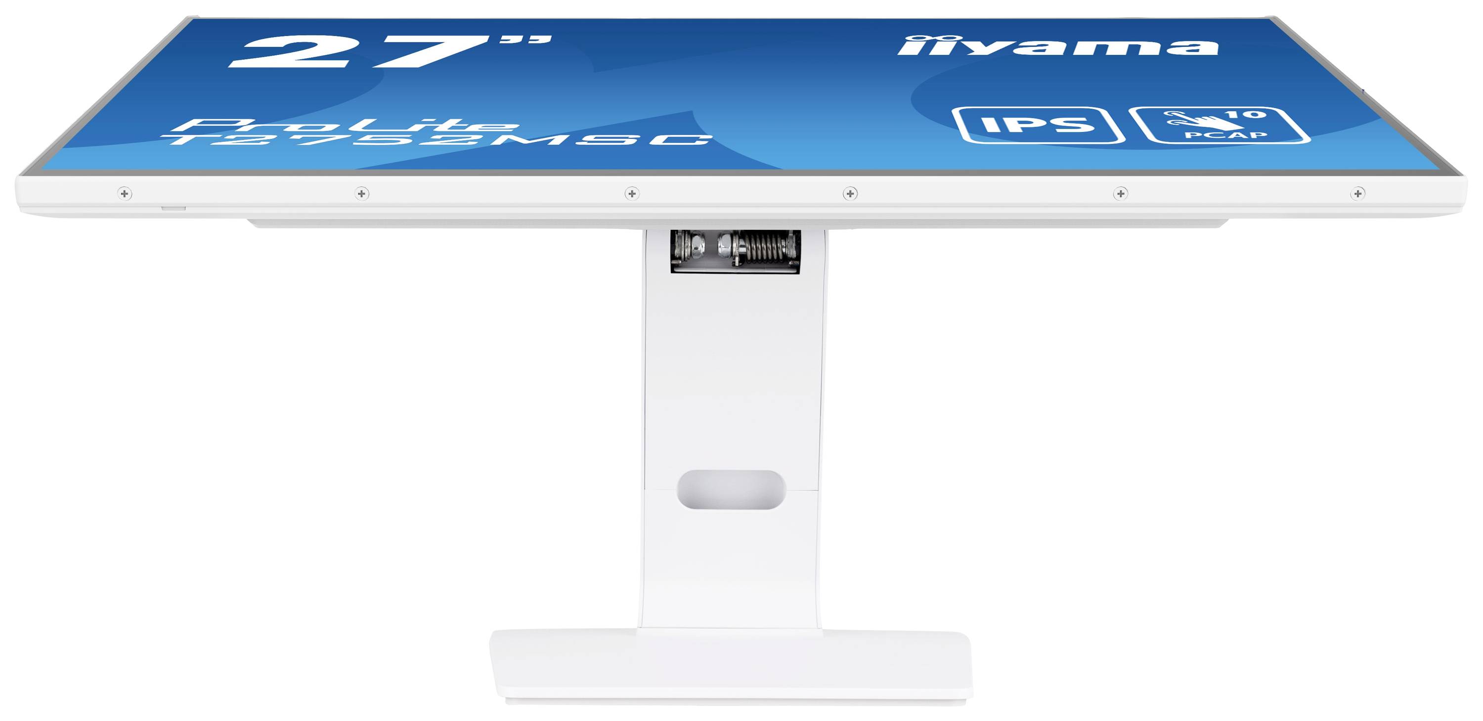 Iiyama ProLite T2752MSC-W1 Touchscreen-Monitor EEK: E (A - G) 68.6 cm (27 Zoll) 1920 x 1080 Pixel 16:9 5 ms HDMI®, DisplayPort, Kopfhörer (3.5 mm