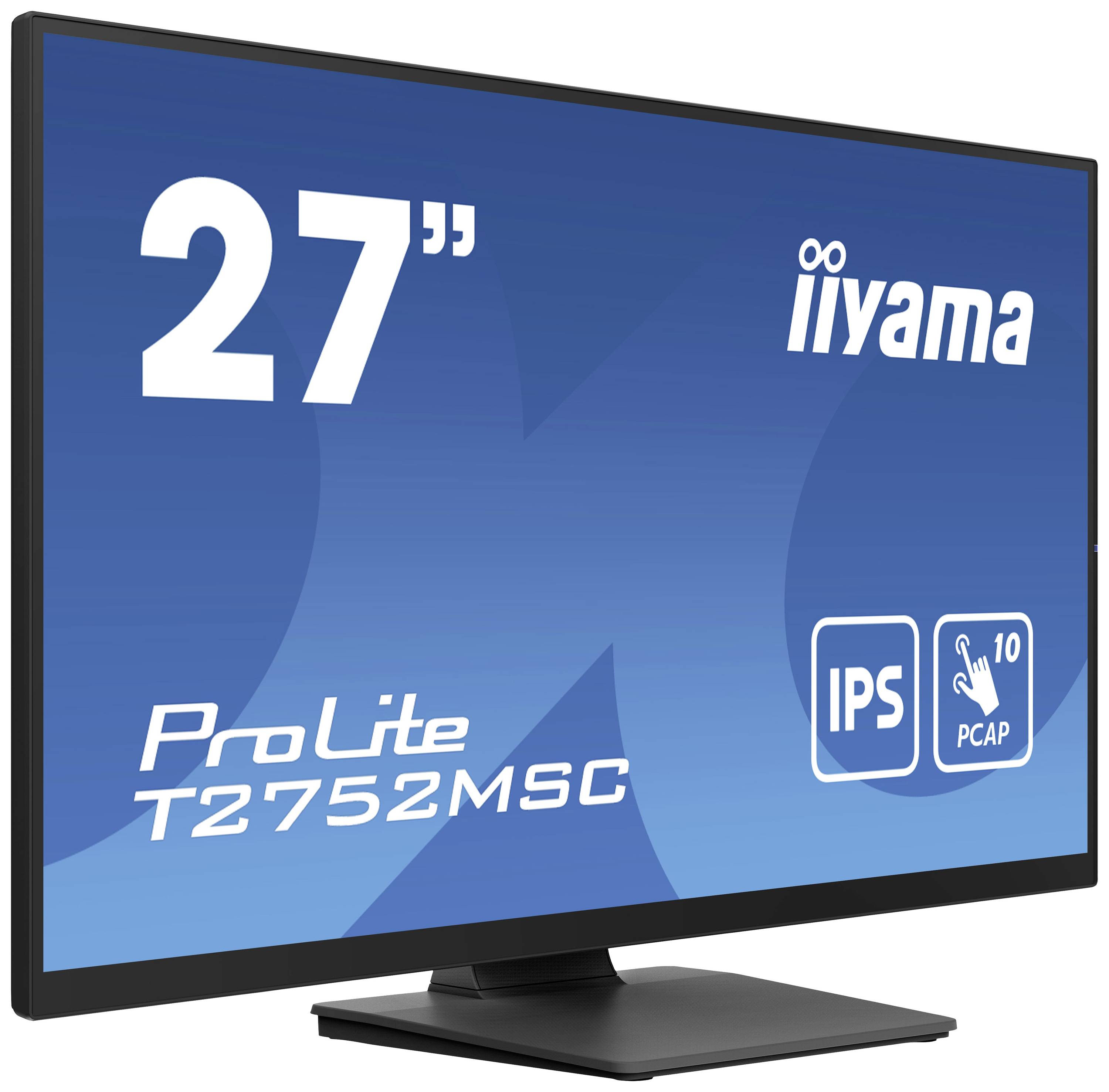 27-Zoll-Monitor von iiyama, Modell ProLite T2752MSC, mit IPS- und PCAP-Technologie.