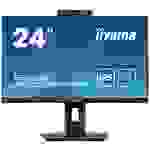 Iiyama ProLite XUB2490HSUH-B1 LED-Monitor EEK D (A - G) 60.5cm (23.8 Zoll) 1920 x 1080 Pixel 16:9 4 ms HDMI®, DisplayPort, USB