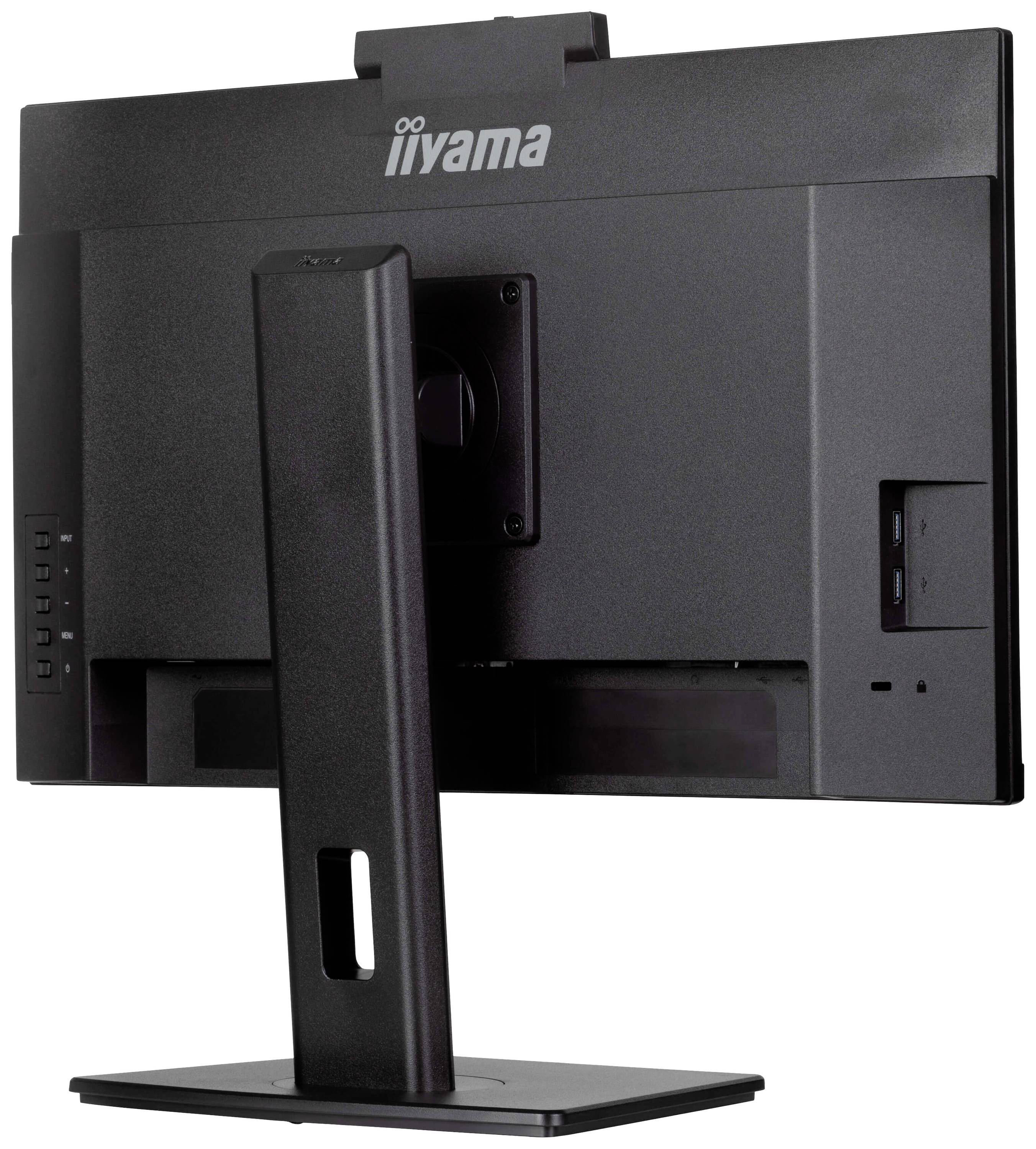 Iiyama ProLite XUB2490HSUH-B1 LED-Monitor EEK D (A - G) 60.5 cm (23.8 Zoll) 1920 x 1080 Pixel 16:9 4 ms HDMI®, DisplayPort, USB 3.2 Gen 1, Kopfhöre