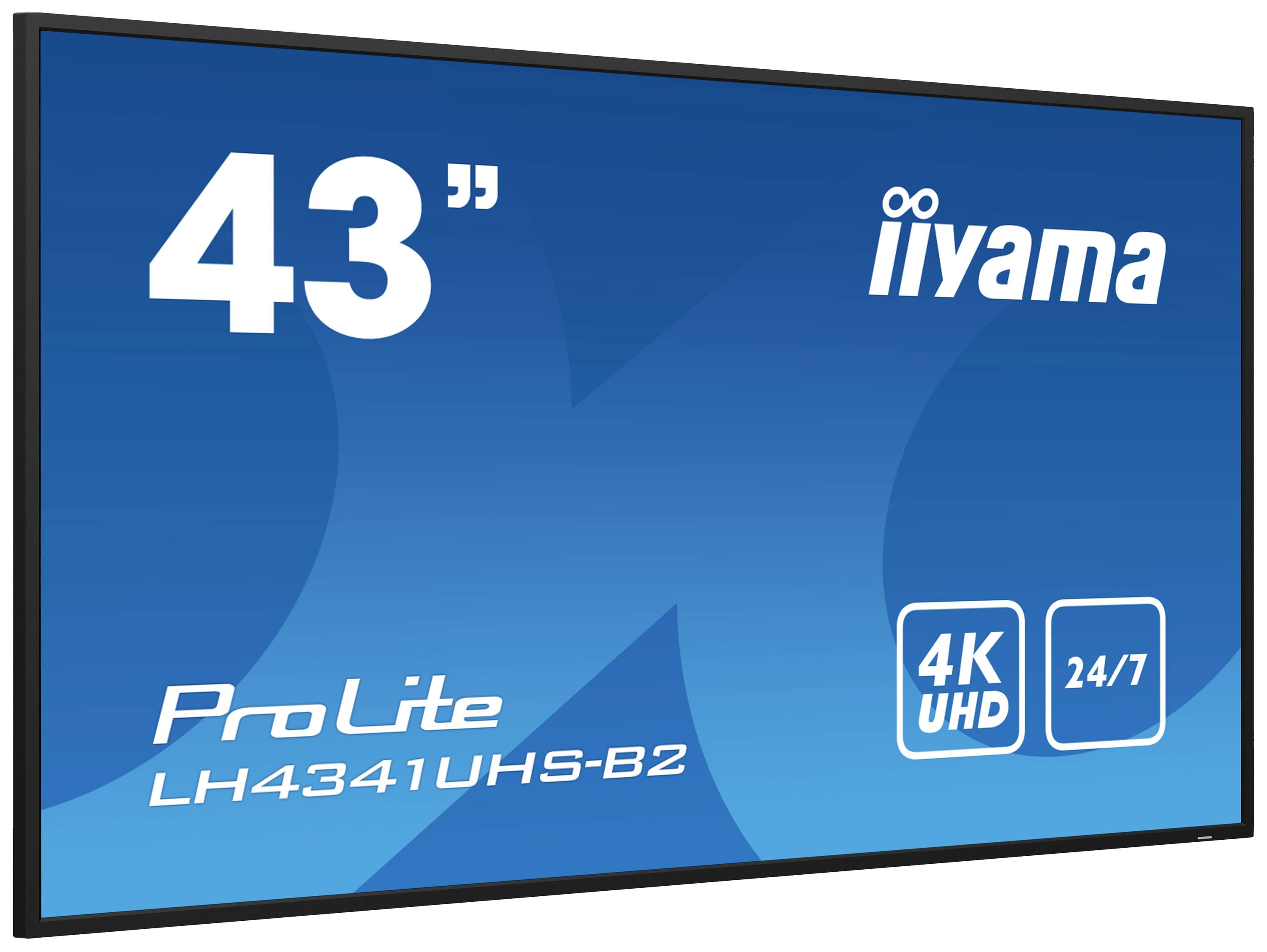 Iiyama ProLite LH4341UHS-B2 Digital Signage Display EEK: G (A - G) 108cm 42.5 Zoll 3840 x 2160 Pixel 24/7
