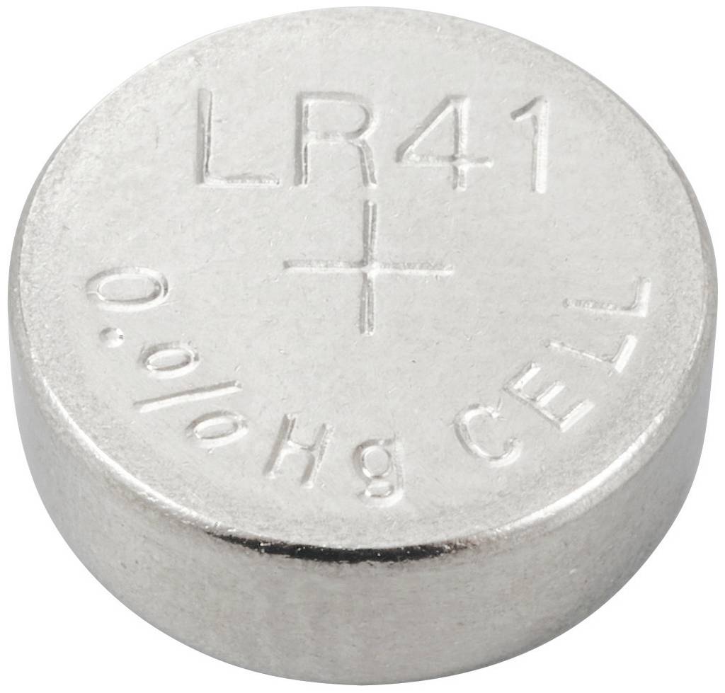 VOLTCRAFT Knopfzelle LR 41 1.5 V 2 St. 35 mAh Alkali-Mangan AG3