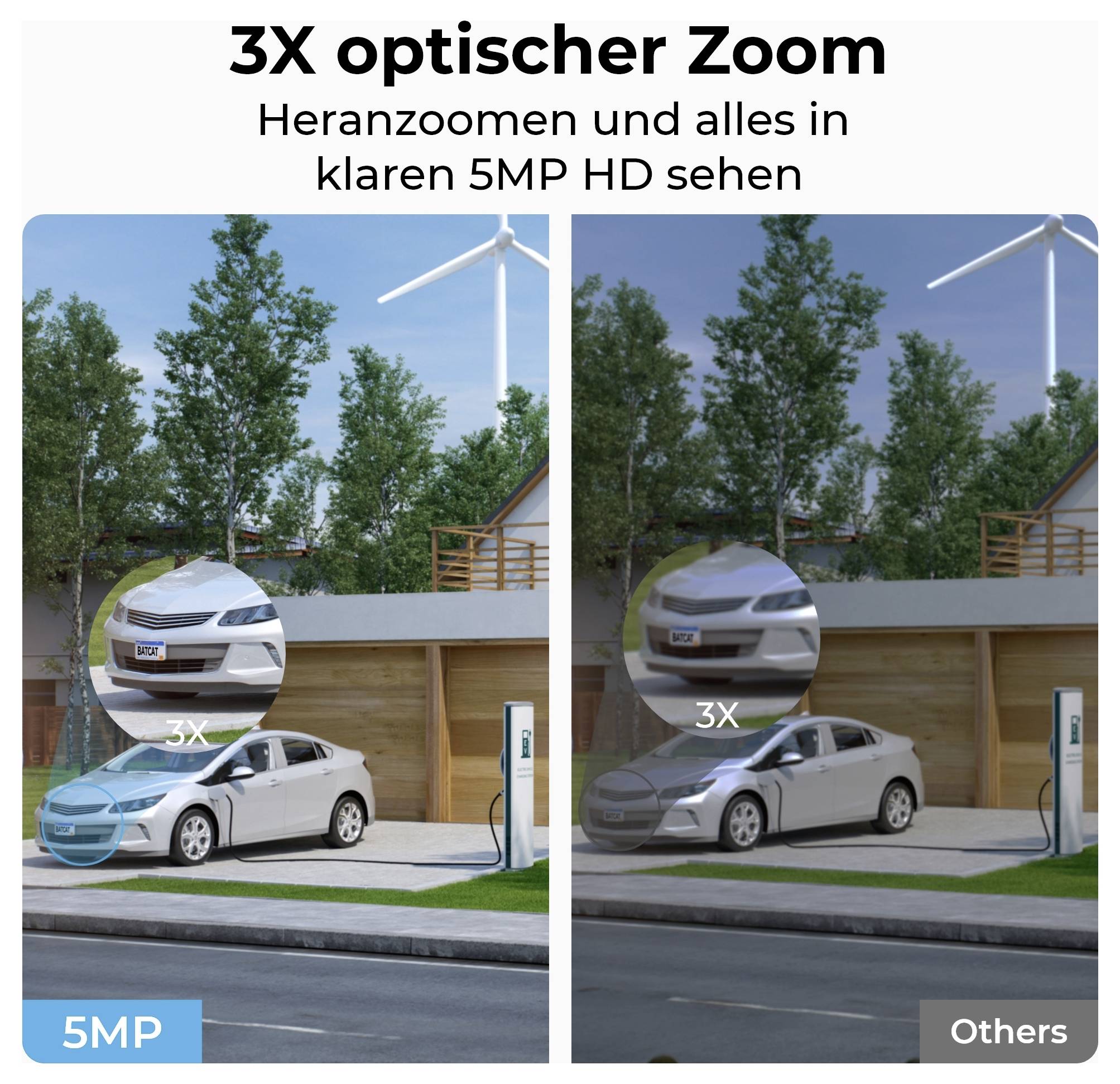 Reolink E Series E540 WLAN IP Überwachungskamera 2560 x 1920 Pixel