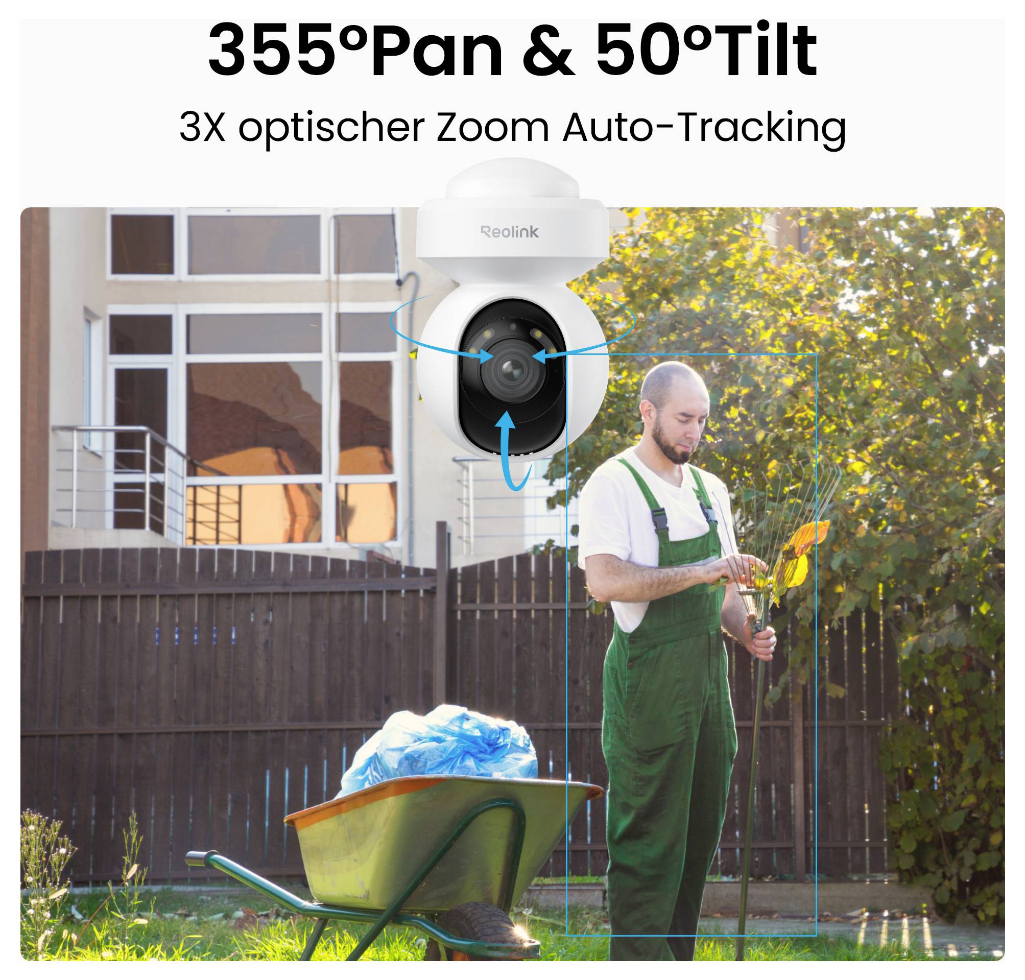 Reolink E Series E540 WLAN IP Überwachungskamera 2560 x 1920 Pixel