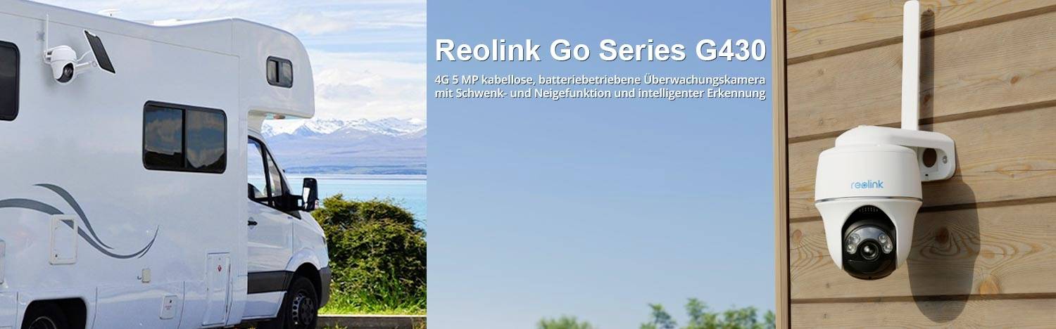 Reolink Go Series G430 GSM IP Überwachungskamera 2880 x 1620 Pixel