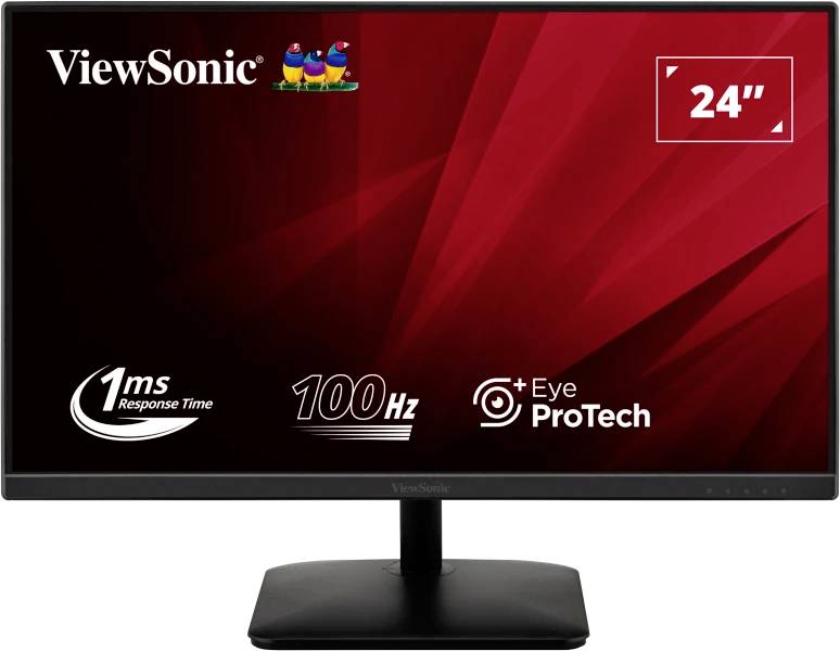 Viewsonic VA2408-MHDB LED-Monitor EEK E (A - G) 60.5 cm (23.8 Zoll) 1920 x 1080 Pixel 16:9 1 ms HDM