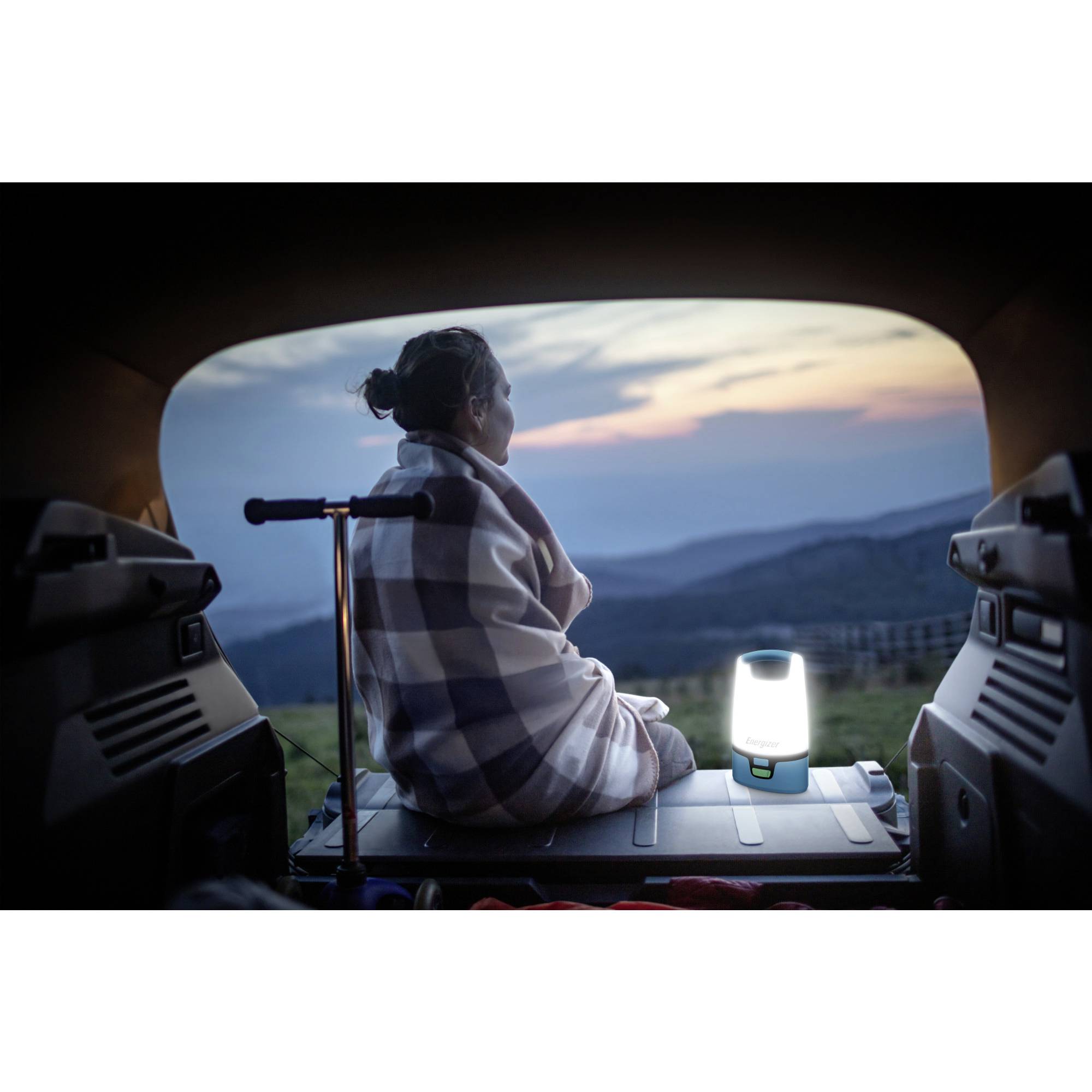 Energizer E304157500 Hybrid Powered LED Camping-Laterne 1250lm akkubetrieben, batteriebetrieben Türkis, Schwarz