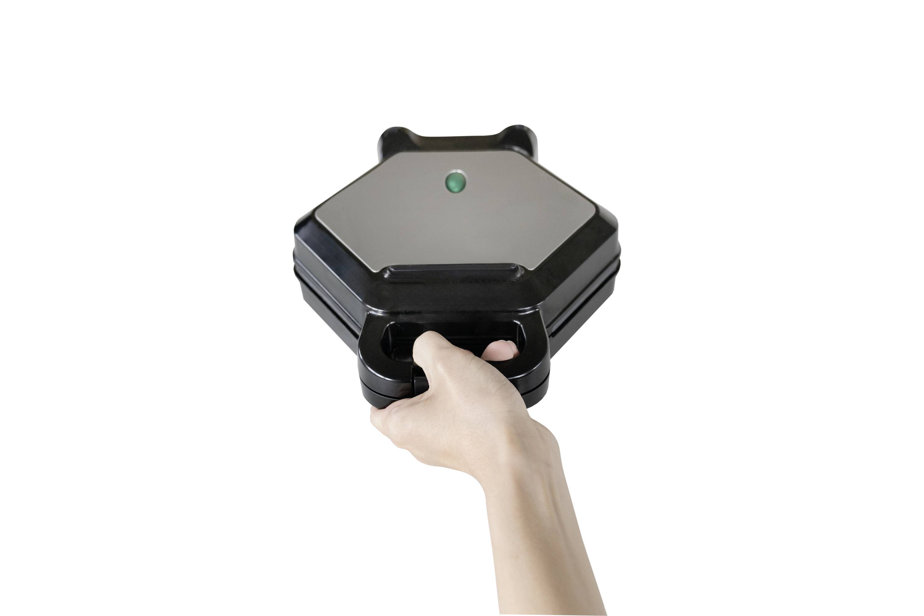 Unold Bobby Waffeleisen Cool-Touch-Gehäuse, Antihaftbeschichtung, Automatische Temperaturanpassung