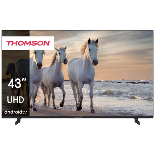 Thomson 43UA5S13 LED-TV 109cm 43 Zoll EEK F (A - G) DVB-C, DVB-S, DVB-S2, DVB-T, DVB-T2, UHD, WLAN, Smart TV, CI+ Schwarz