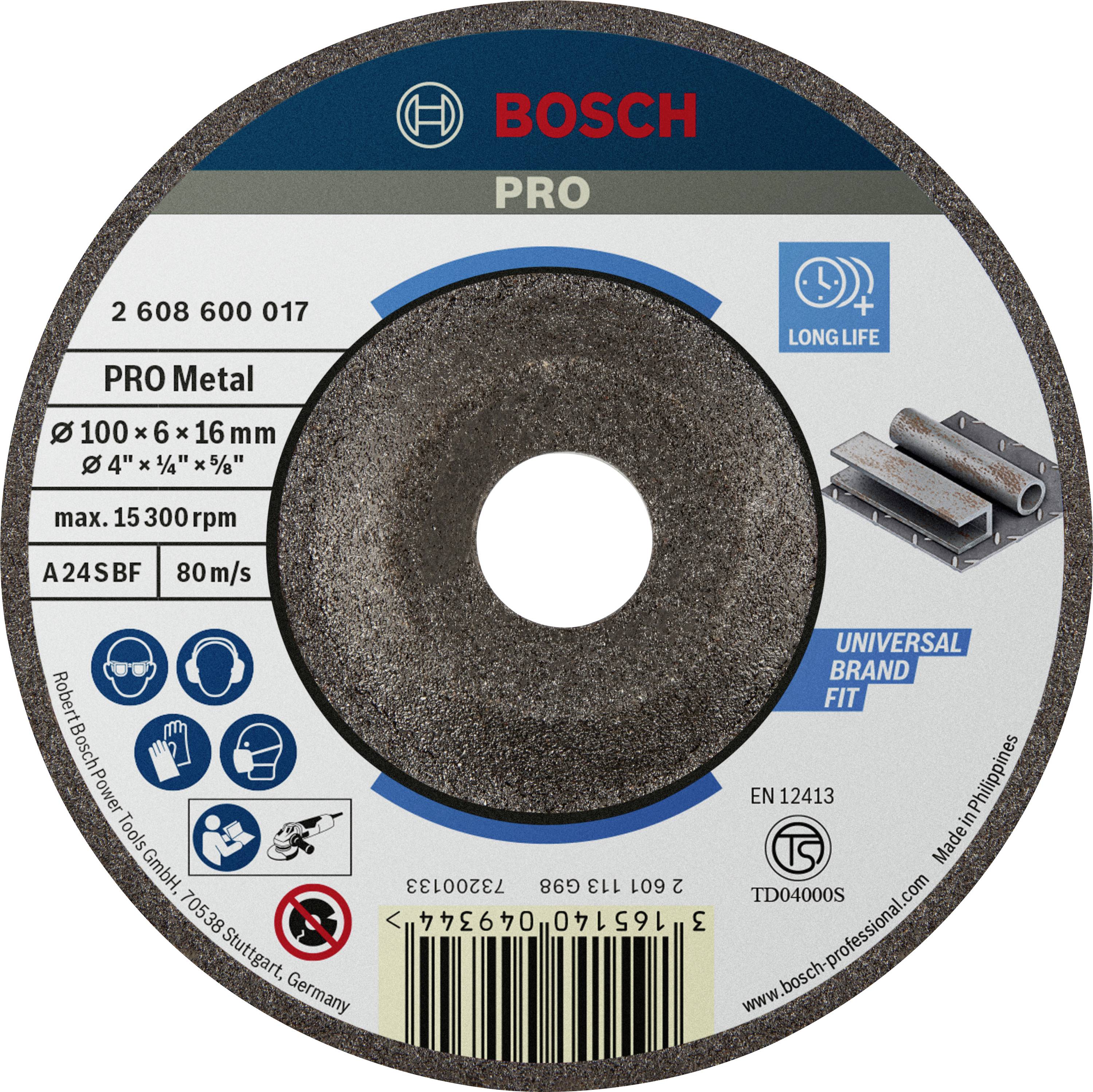 Bosch Accessories 2608600017 2608600017 Schruppscheibe gekröpft