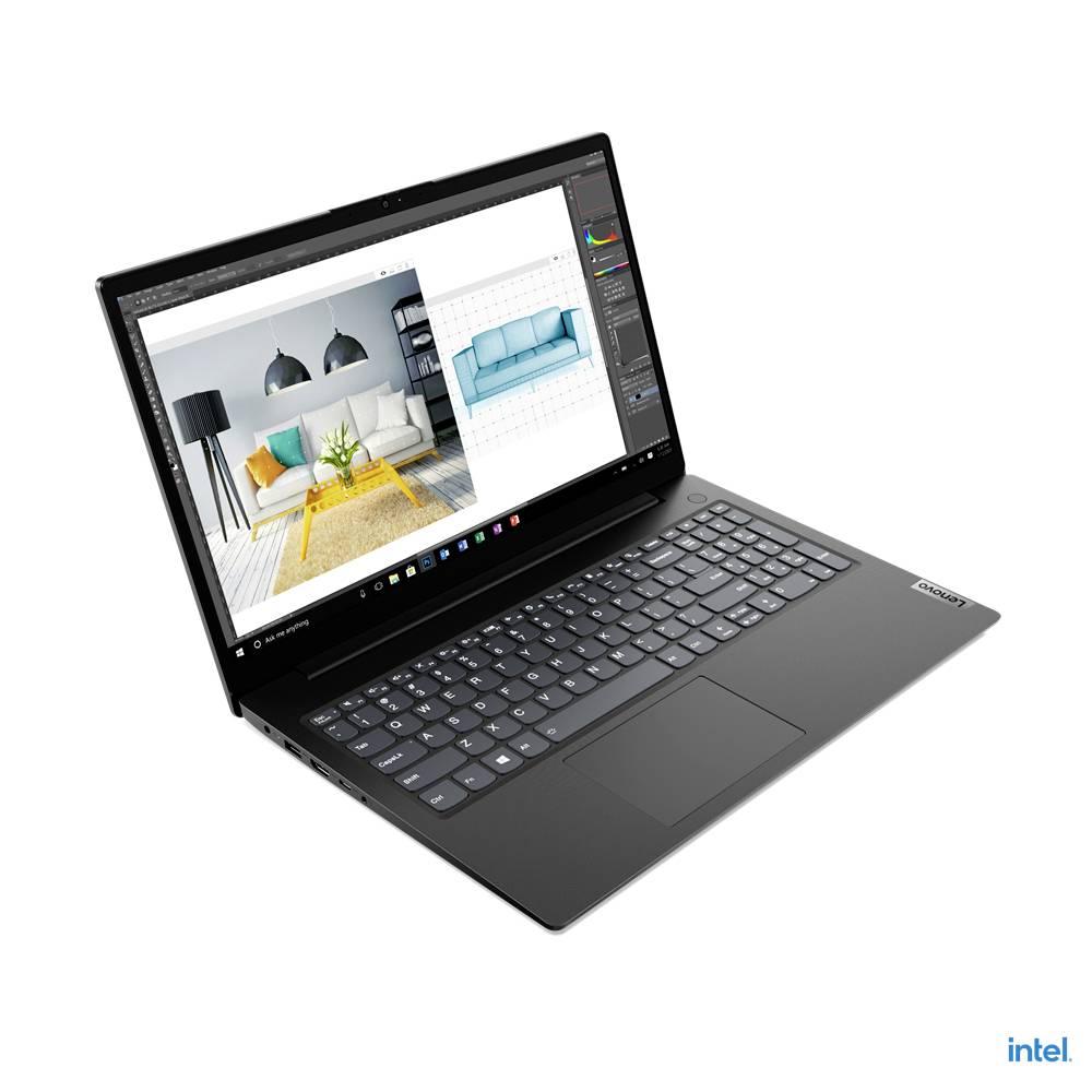 Lenovo Notebook V15 G2-IJL 39.6cm (15.6 Zoll) Full HD Intel® Celeron® N4500 4GB RAM 128GB SSD Intel UHD Graphics FreeDOS Schwarz