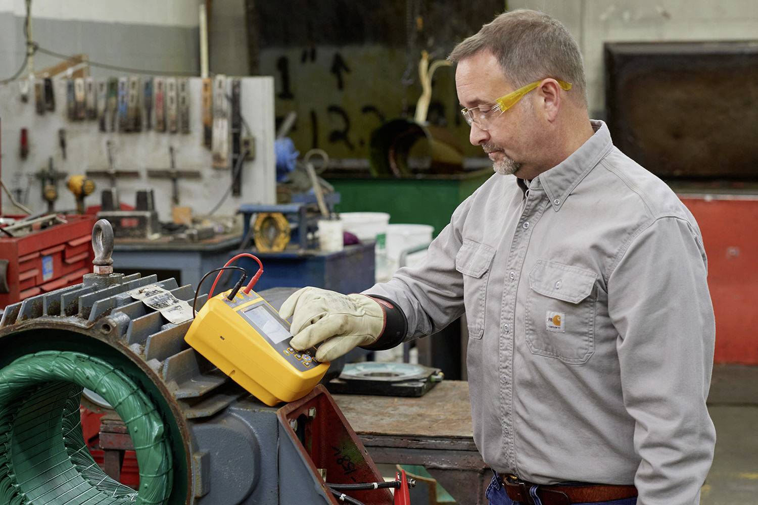 Fluke 1537 Isolationsmessgerät 250 V, 500 V, 1000 V, 2500V 500 GΩ