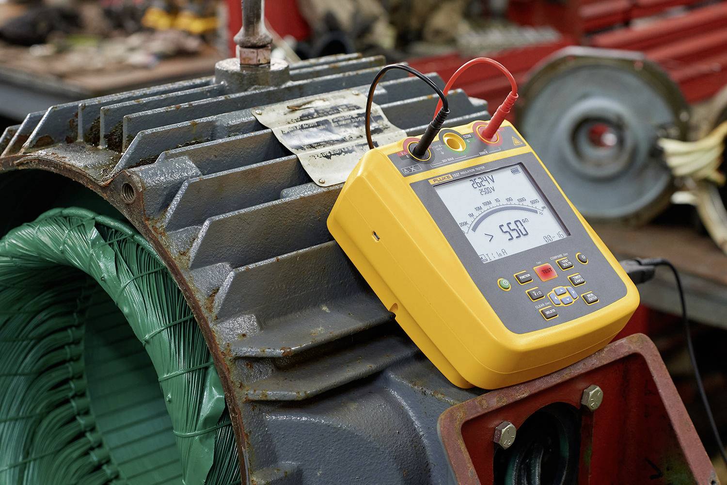 Fluke 1537 Isolationsmessgerät 250 V, 500 V, 1000 V, 2500V 500 GΩ