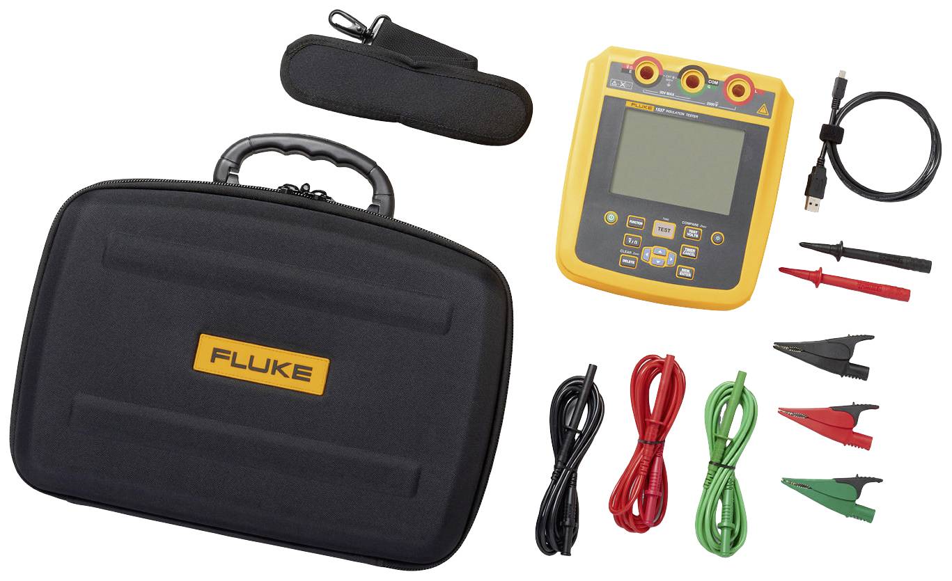 Fluke 1537 Isolationsmessgerät 250 V, 500 V, 1000 V, 2500V 500 GΩ