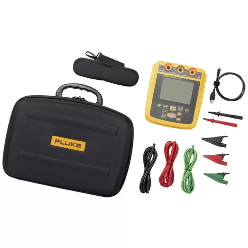 Fluke 1537 Isolationsmessgerät 250 V, 500 V, 1000 V, 2500V 500 GΩ Fluke 1537 Isolationsmessgerät 250 V, 500 V, 1000 V, 2500V 500 GΩ