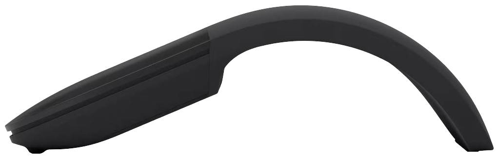 Microsoft Surface Arc Maus Bluetooth® BlueTrack Schwarz 2 Tasten 1200 dpi