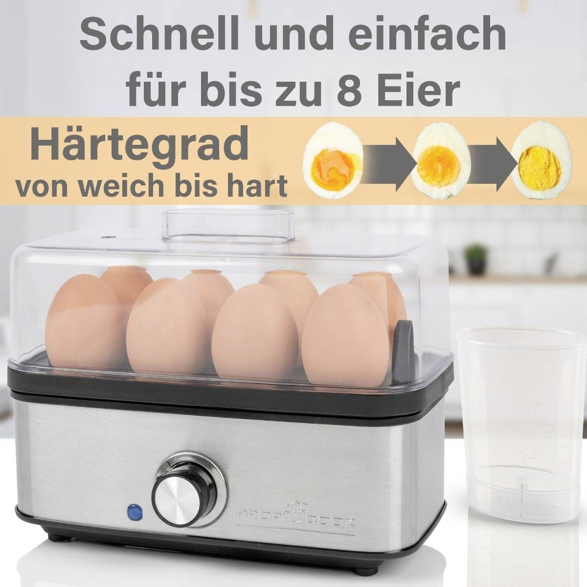 Profi Cook PC-EK 1275 PC-EK 1275 Eierkocher Edelstahl