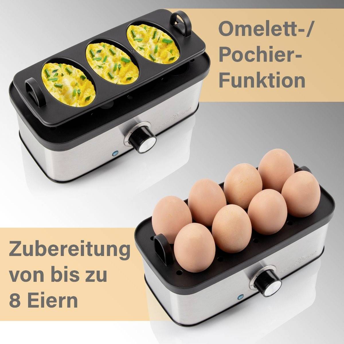 Profi Cook PC-EK 1275 PC-EK 1275 Eierkocher Edelstahl